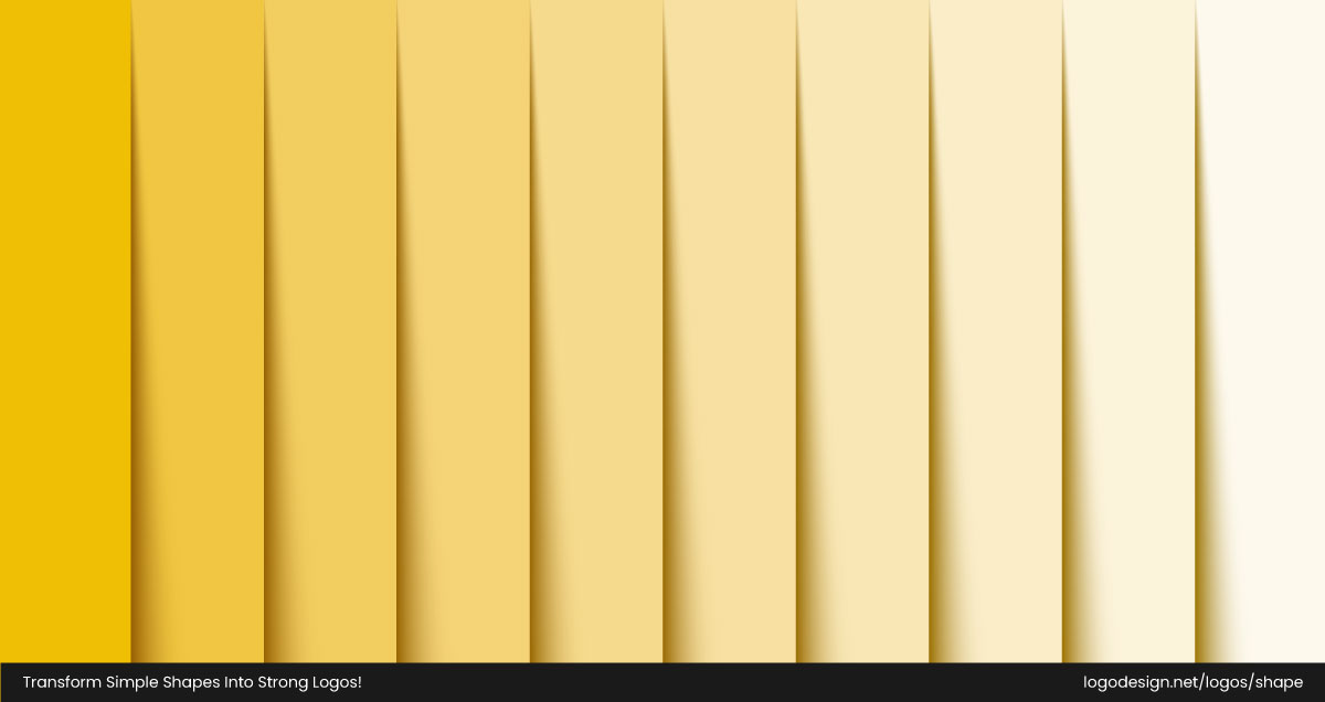 Shades of Golden Yellow