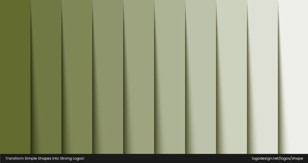 Shades of Olive Green