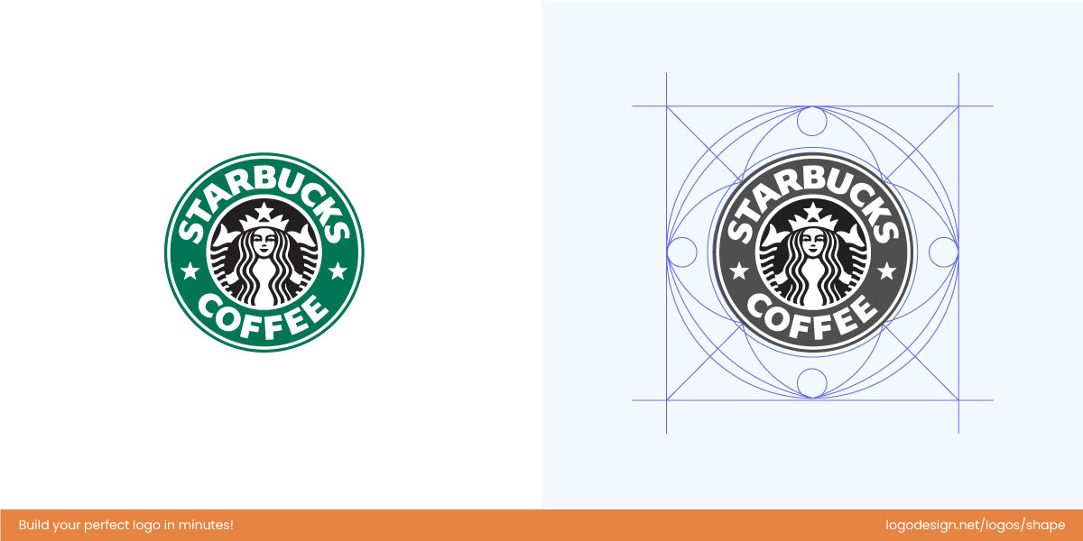 Starbucks Logo Golden Ratio