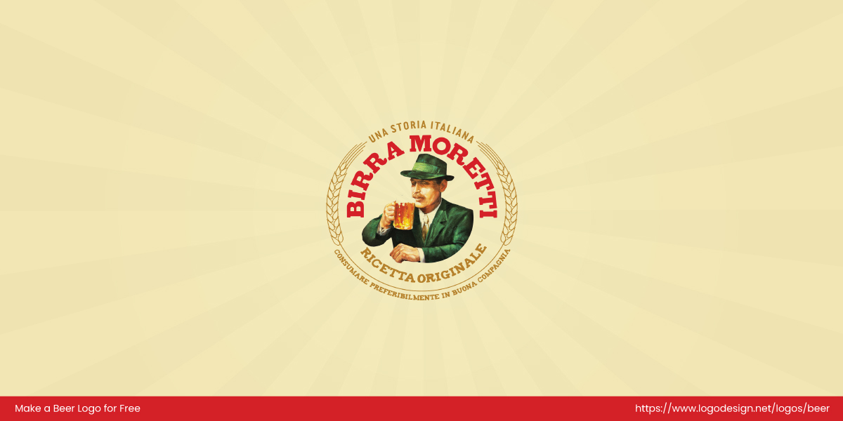 Birra Moretti beer logo Birra Moretti beer logo