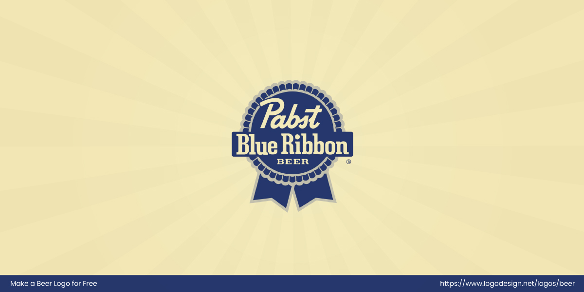 Pabst Blue Ribbon Logo Pabst Blue Ribbon Logo