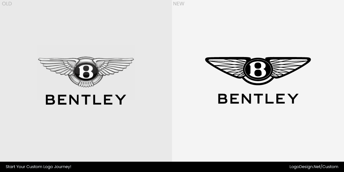 Bentley Logo New Vs Old