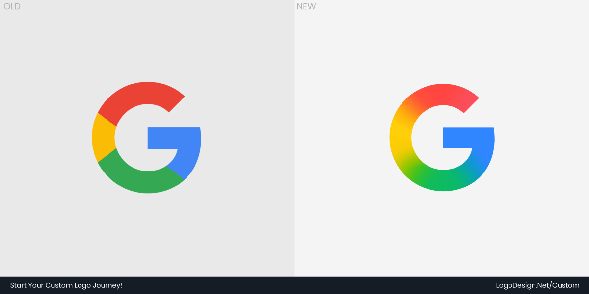 Google G icon new old