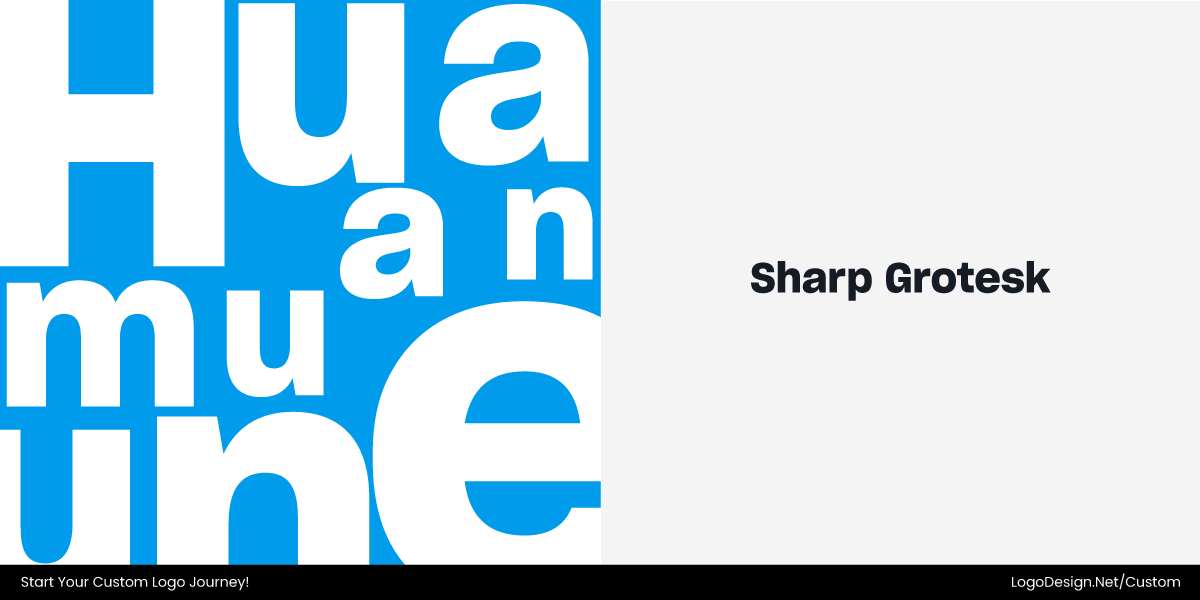 Humane World for Animals Typography