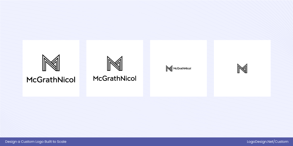 McGrathNicol logo responsive