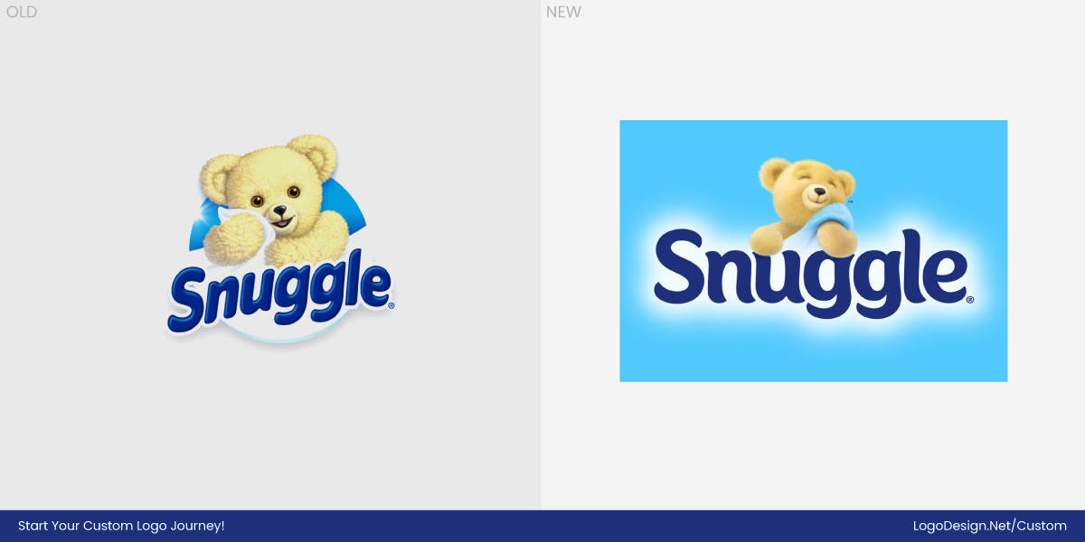 Snuggle Logo New Vs Old