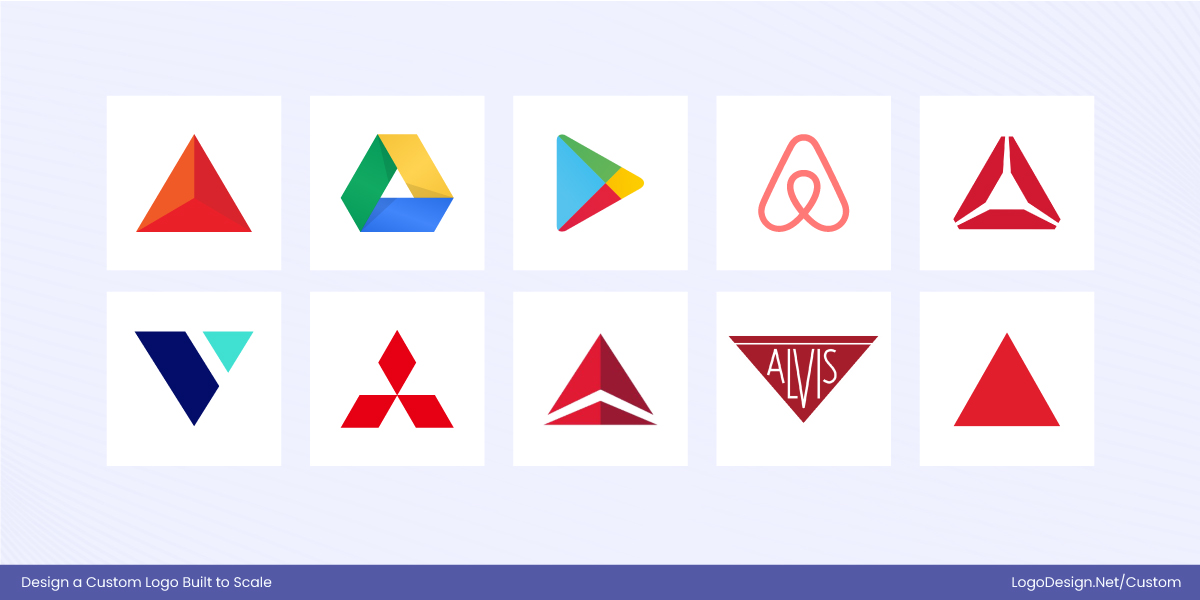 Triangle logos