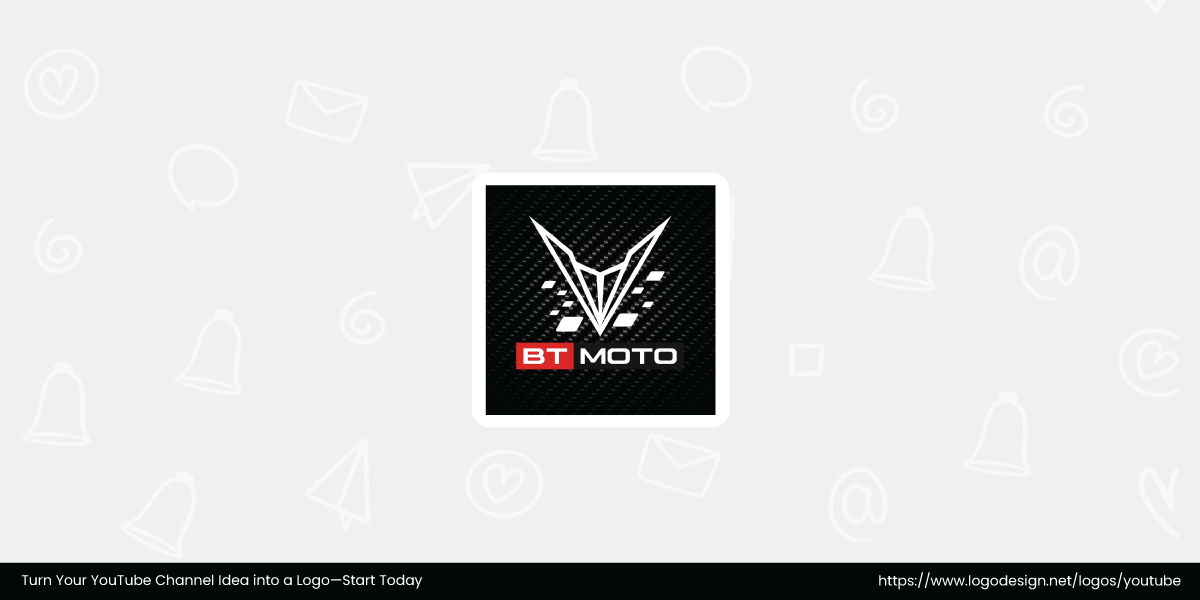 BT Moto Motorcycle Research and Development Youtube Channel Logo