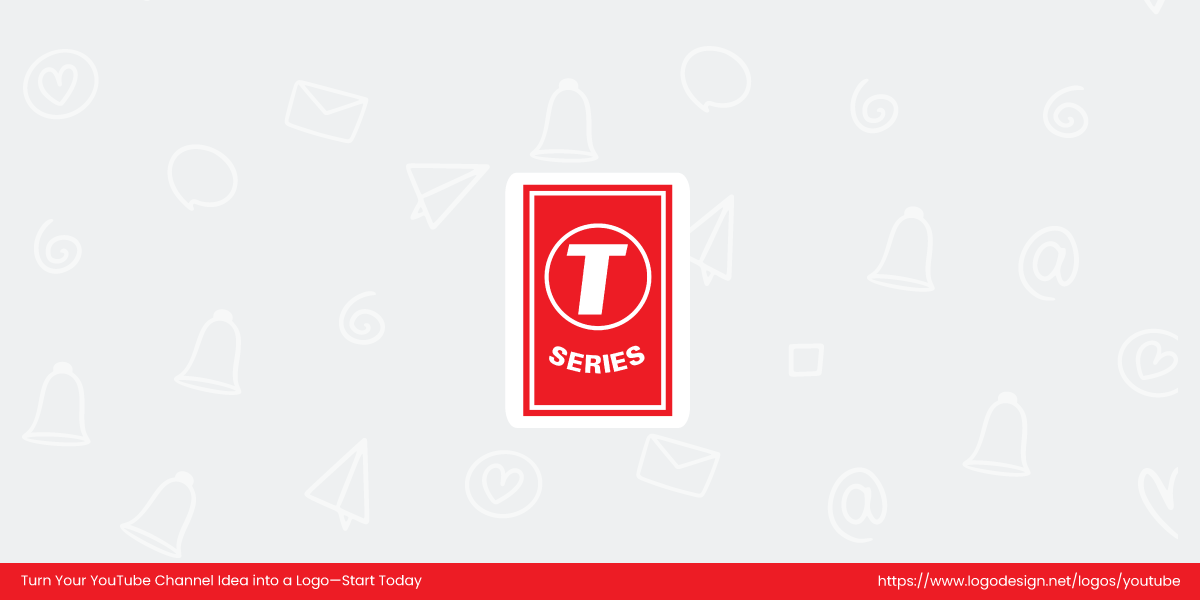 T series logo Youtube Channel Logo