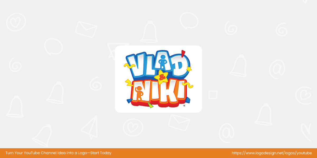 Vlad and Niki Youtube Channel Logo