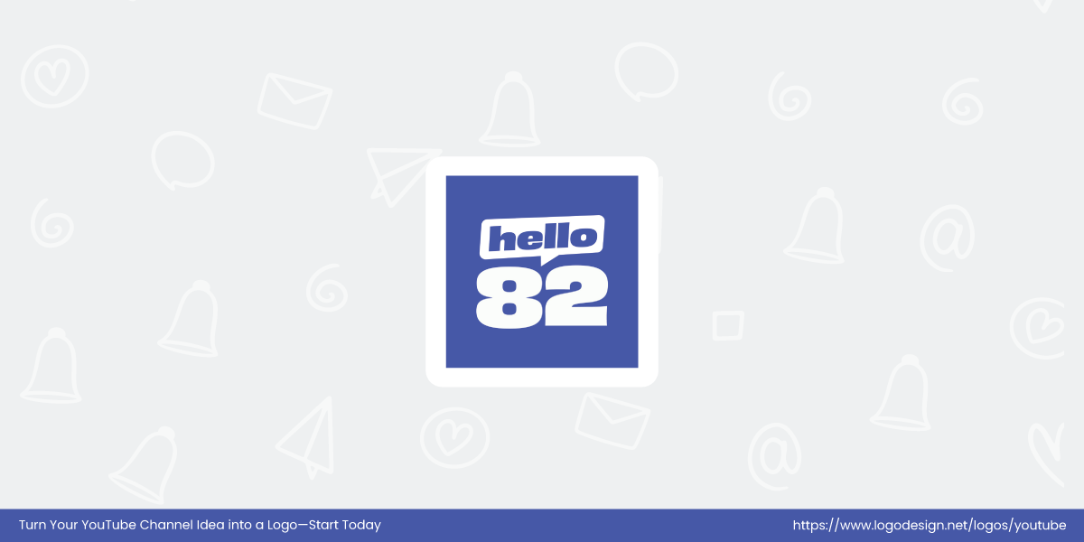 hello82 Youtube Channel Logo