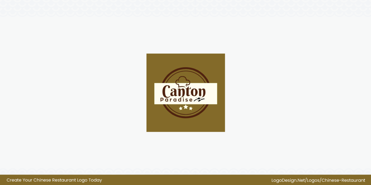 Canton Paradise chinese Restaurant Logo
