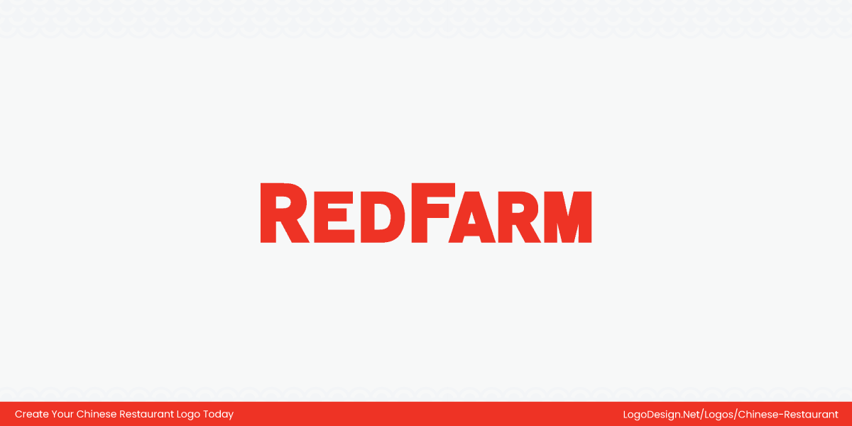 RedFarm logo Restaurant Logos