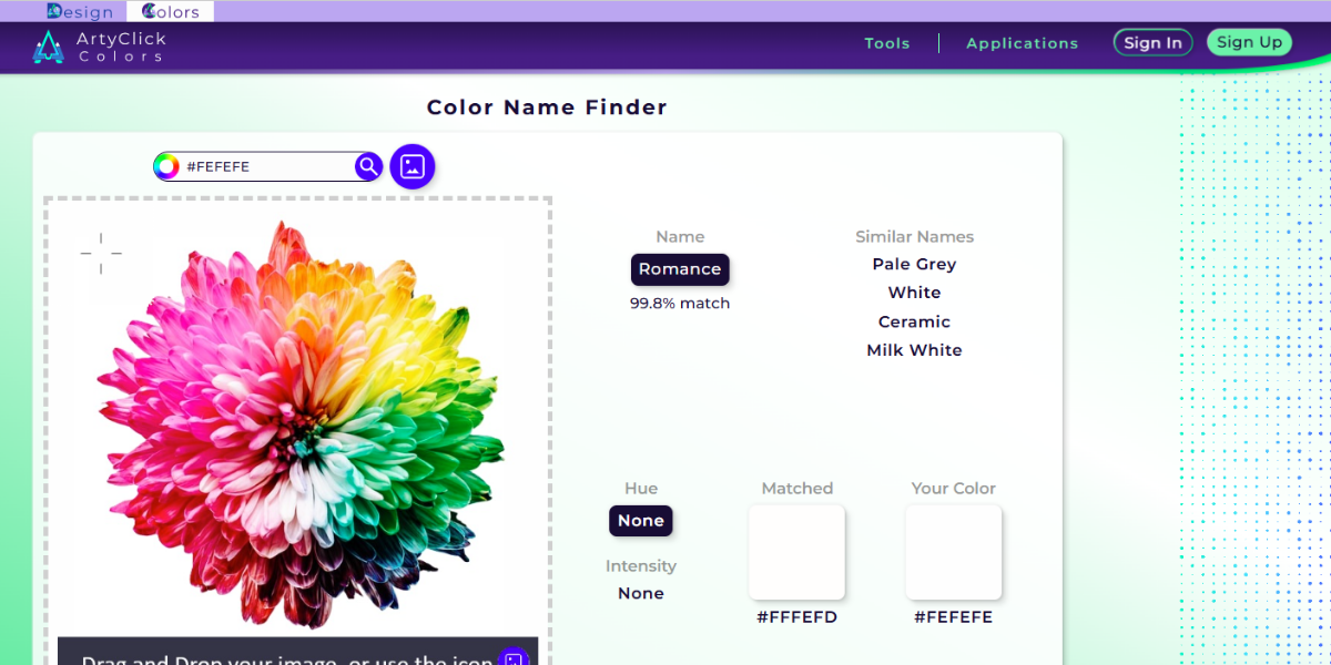 Arty Click Color Name Finder Arty Click Color Name Finder
