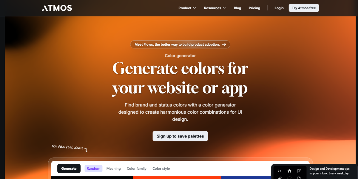 Atmos Color Generator Atmos Color Generator