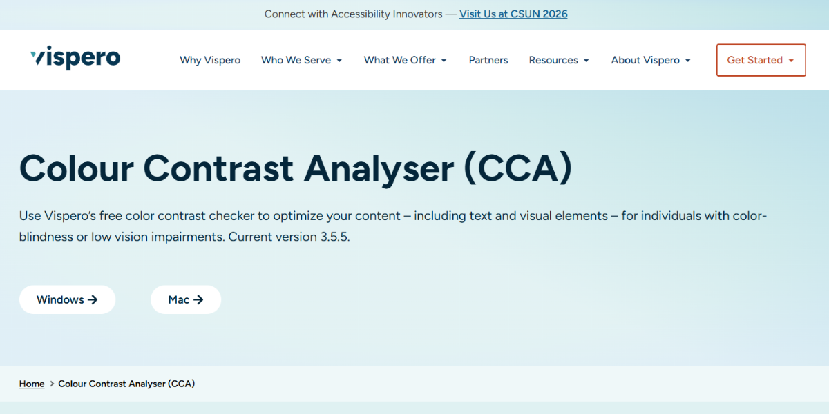 Color Contrast Analyzer Color Contrast Analyzer