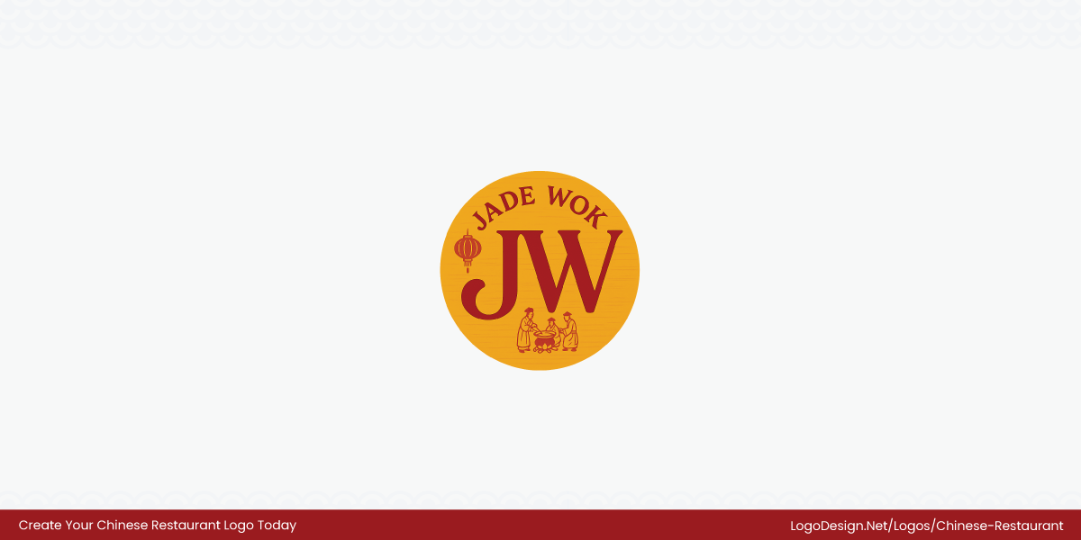 Jade Wok Logo Restaurant Logo