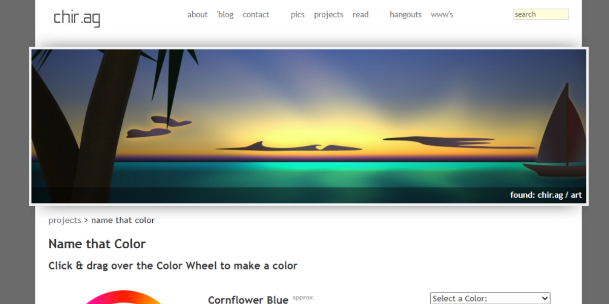 Name That Color Name That Color