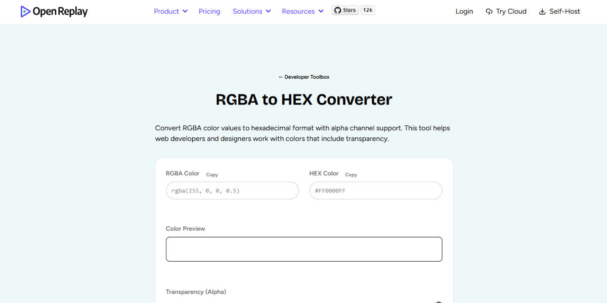 Open Replay Open Replay