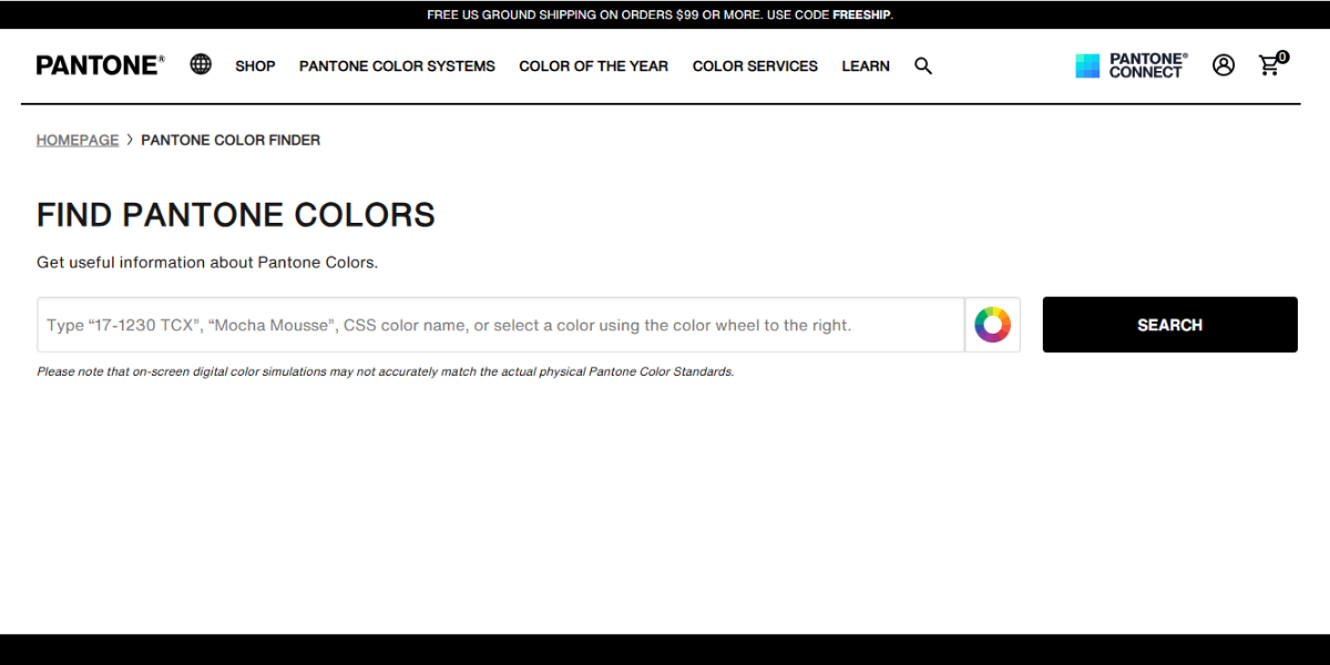 Pantone Color Finder Pantone Color Finder