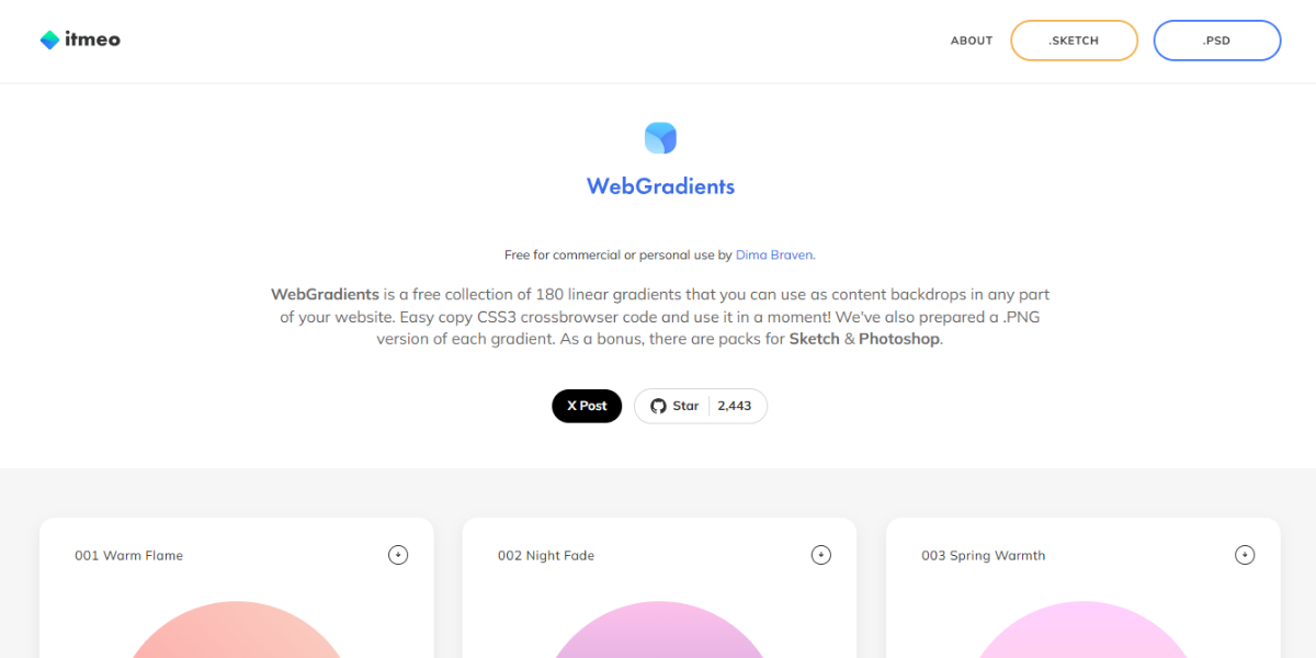 Web Gradients Web Gradients