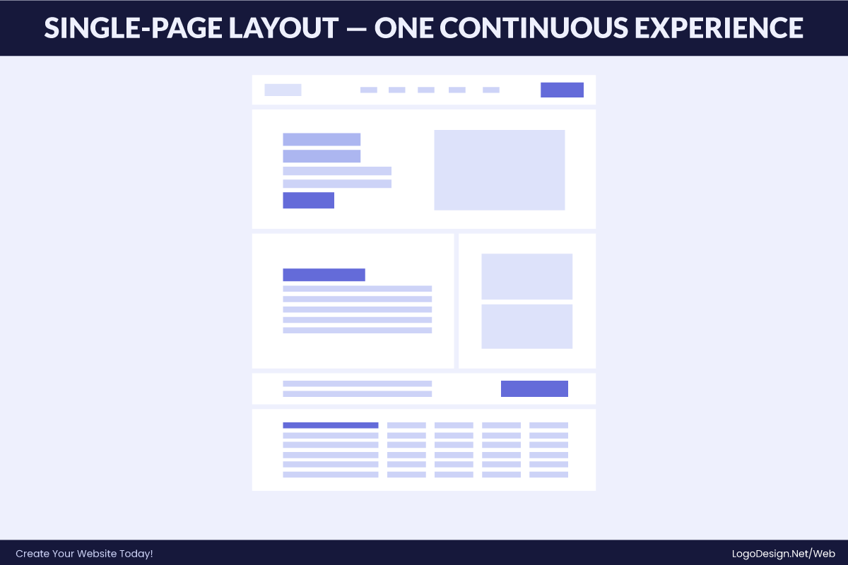Single-Page Layout