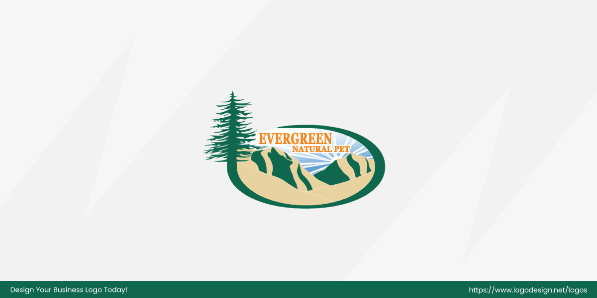Evergreen Natural Pet Logo Evergreen Natural Pet Logo