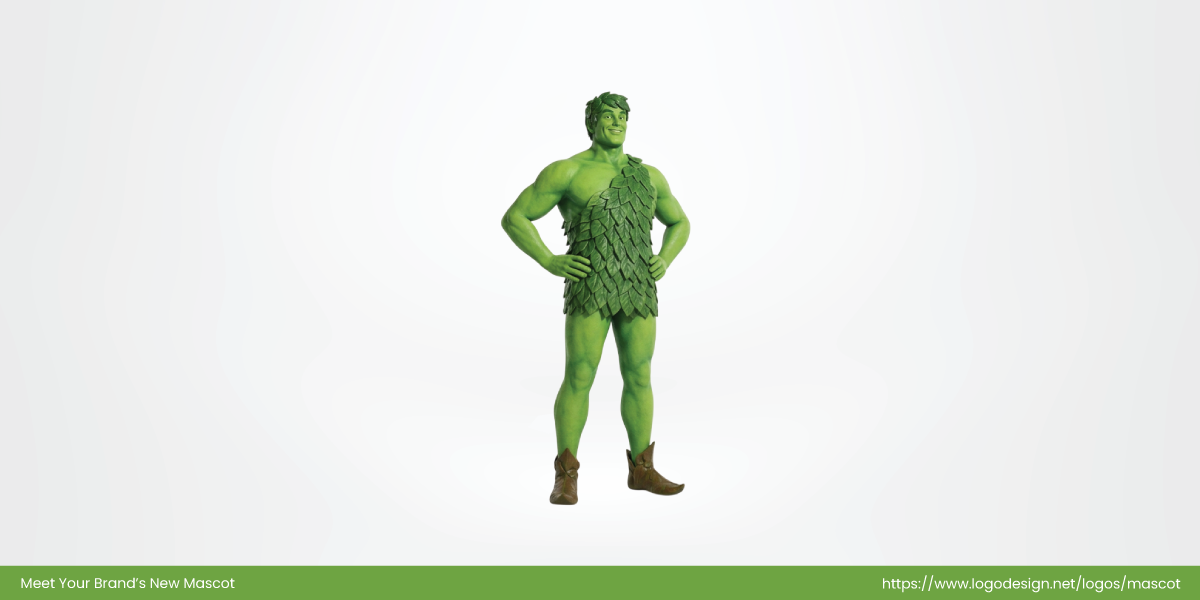 Green Giant Mascot