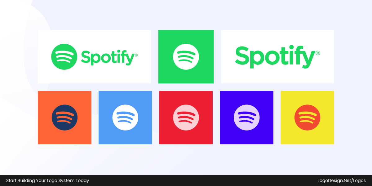 Spotify logo versions Spotify logo versions