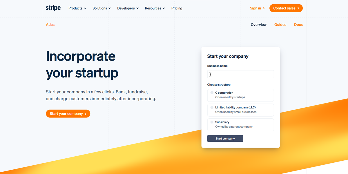 Stripe Atlas