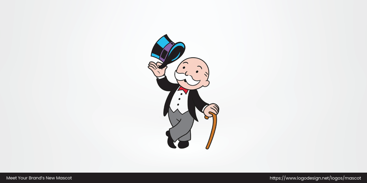 monopoly man Mascot