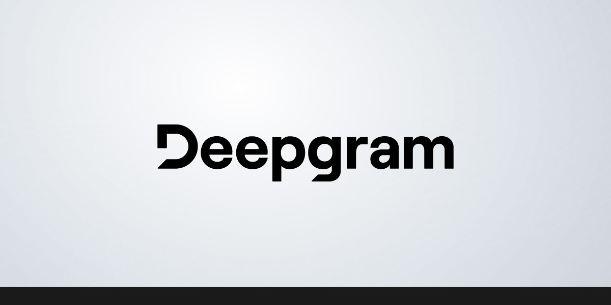 Deepgram Logo Deepgram Logo