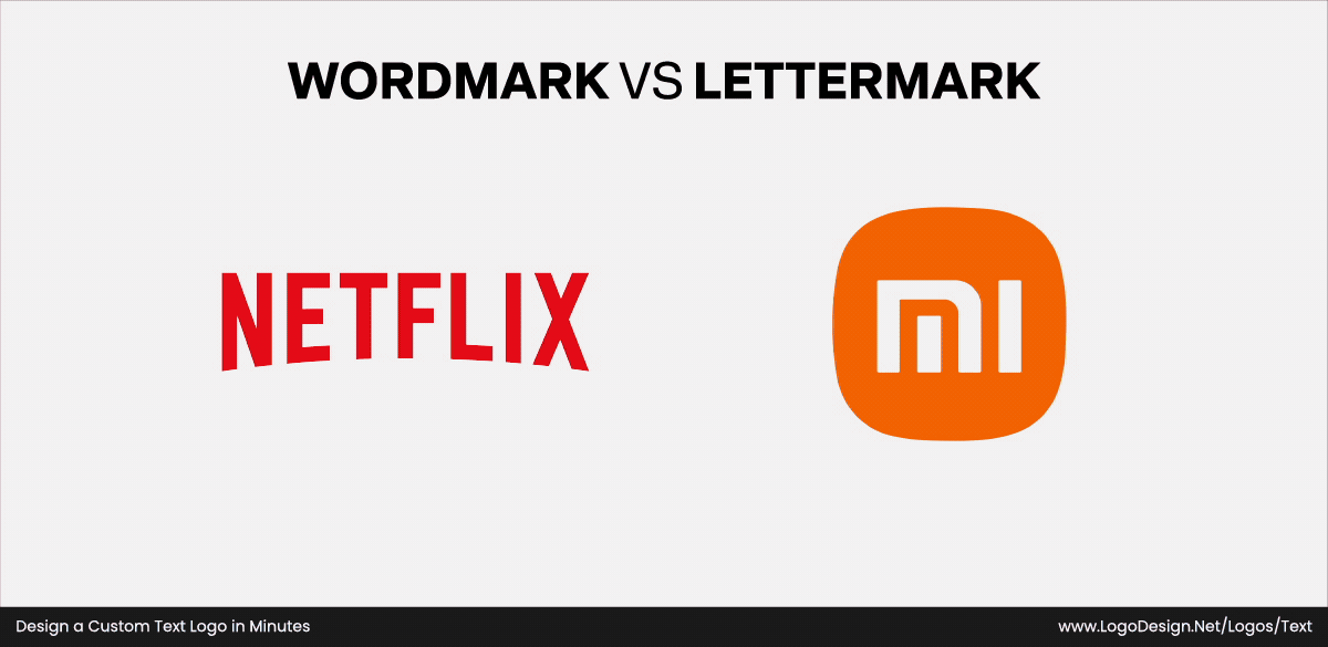 Wordmark vs Lettermark
