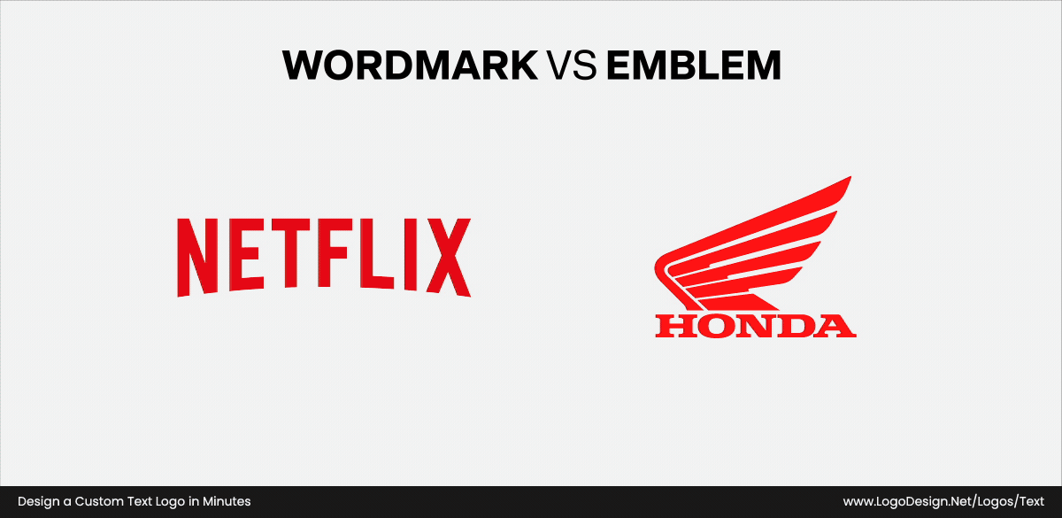 Wordmark vs Emblem