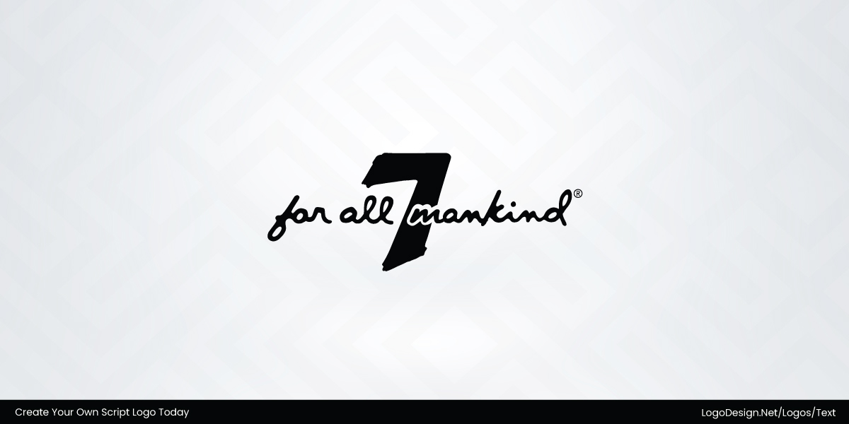 7 For All Mankind Logo 7 For All Mankind Logo
