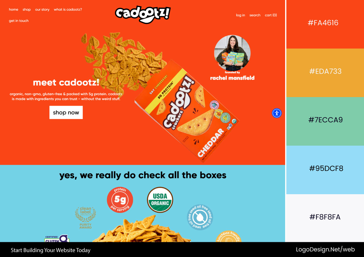 Cadootz Website Color Palette Cadootz Website Color Palette