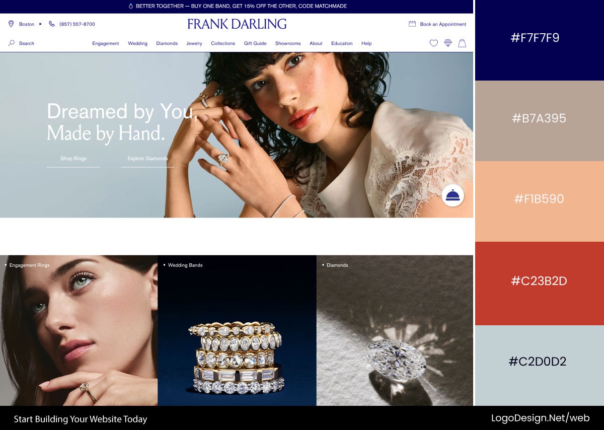 Frank Darling Website Color Palette Frank Darling Website Color Palette