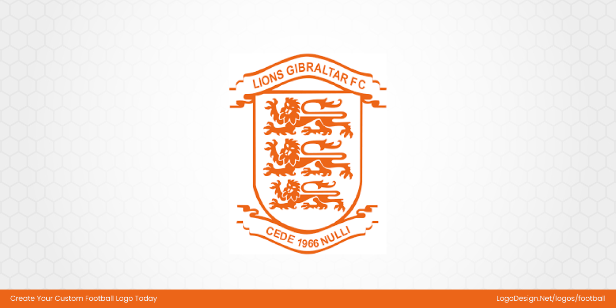 Lions Gibraltar FC Logo Lions Gibraltar FC Logo