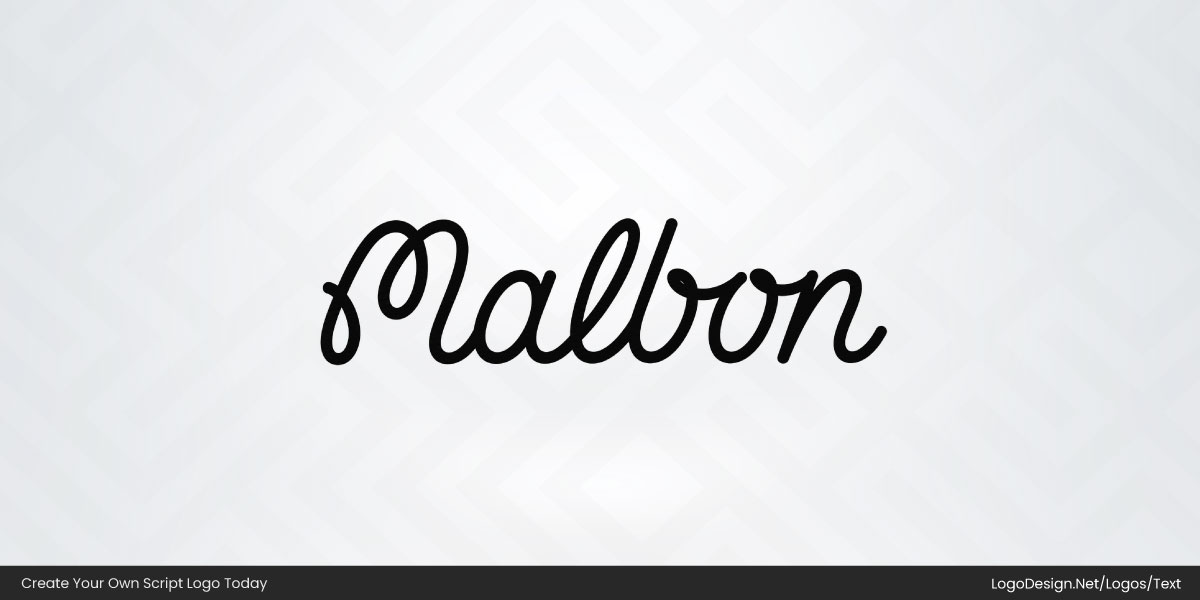 Malbon Logo Malbon Logo