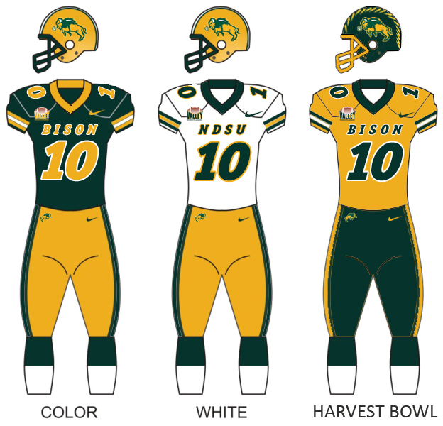 North Dakota State University Football Jersey North Dakota State University Football Jersey