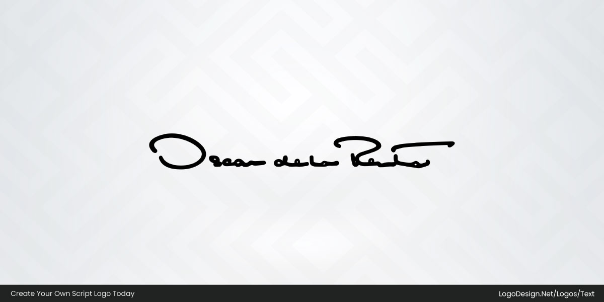 Oscar de la Renta Logo Oscar de la Renta Logo