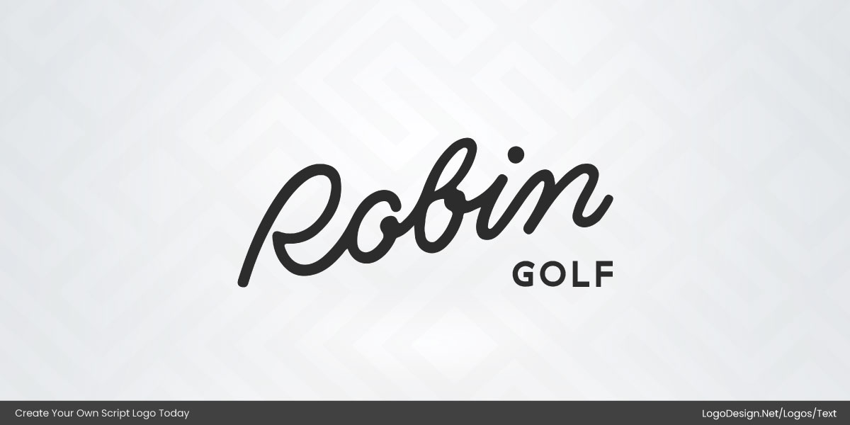 Robin Golf Logo Robin Golf Logo