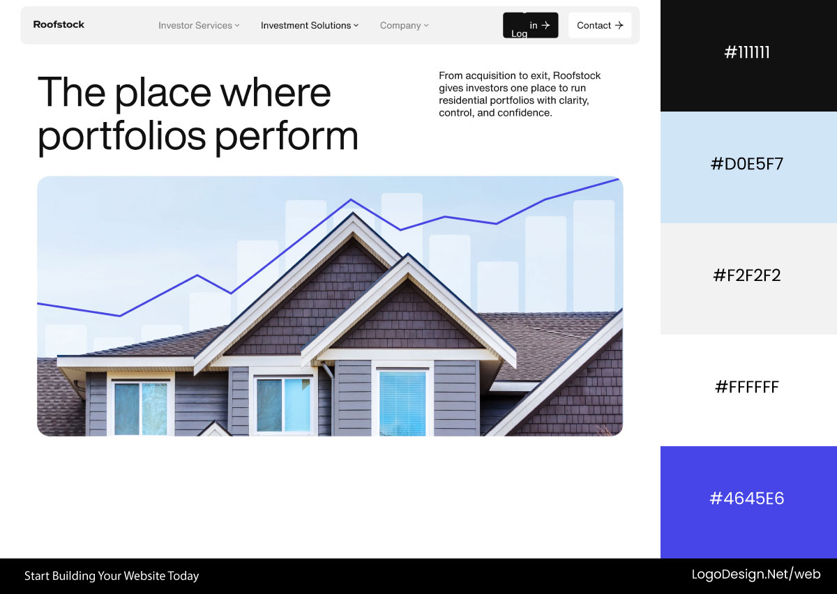 Roofstock Website Color Palette Roofstock Website Color Palette