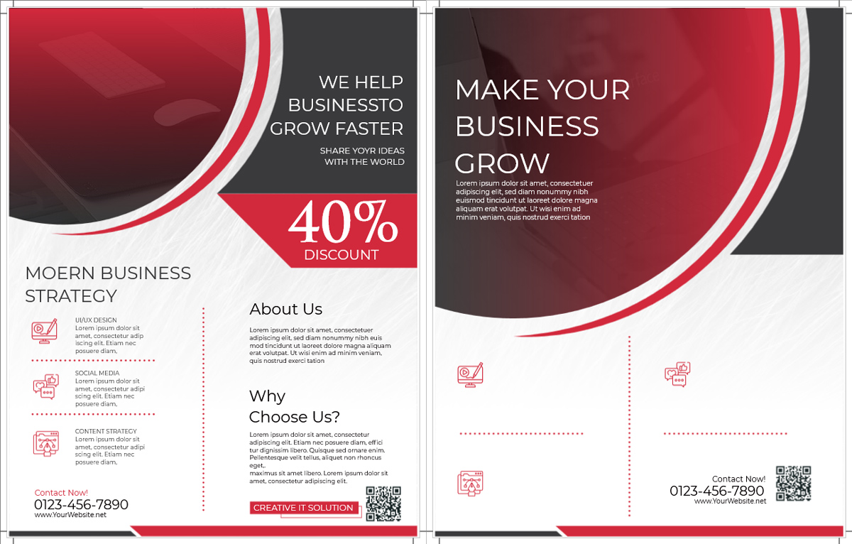business flyer by LogoDesign.Net business flyer by LogoDesign.Net