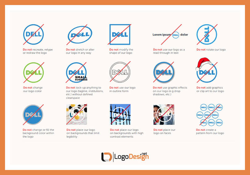 Dell brand identity standard and guide