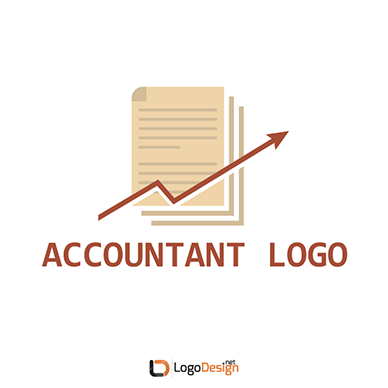 A logo features a stack of documents with a red upward-pointing arrow graph overlaid.