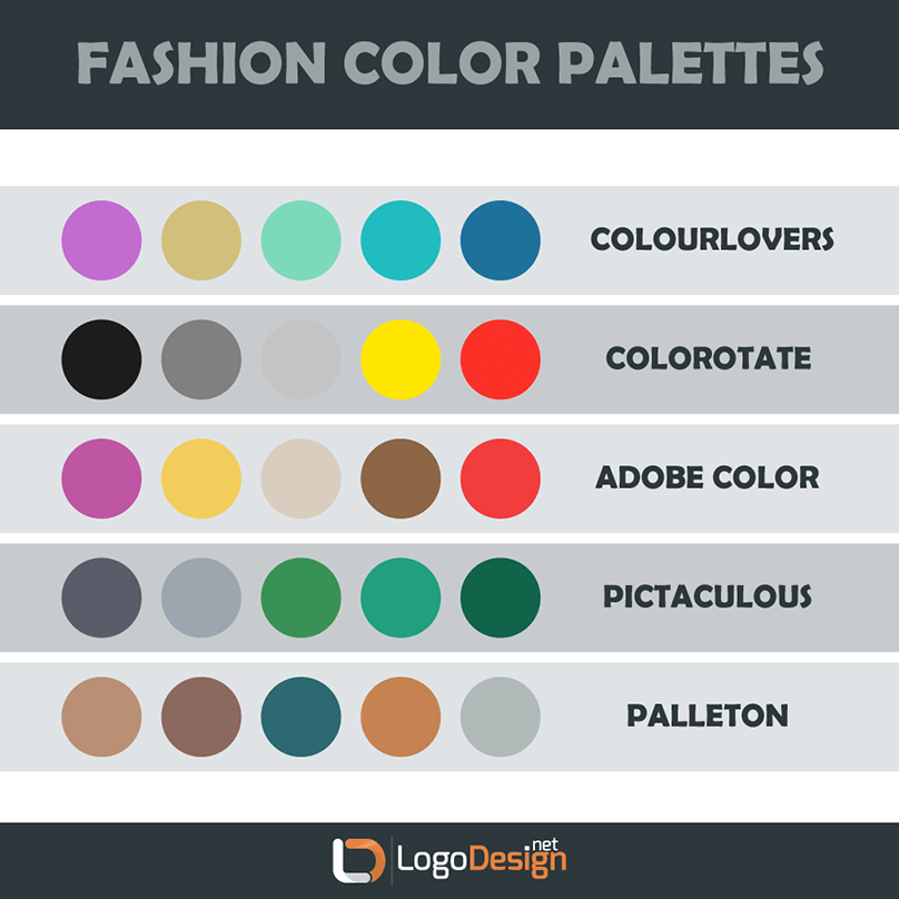 Soft Automn Fashion color combinations Image