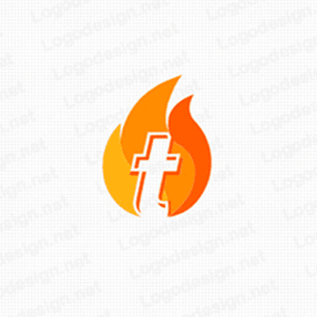 Psychology of Logo Design Colors - Orange flame logo