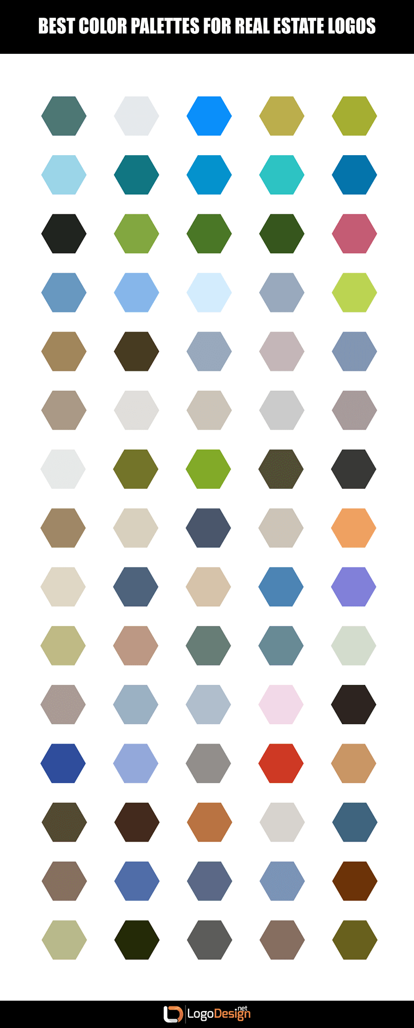 Best Color Palettes For Real Estate Logos