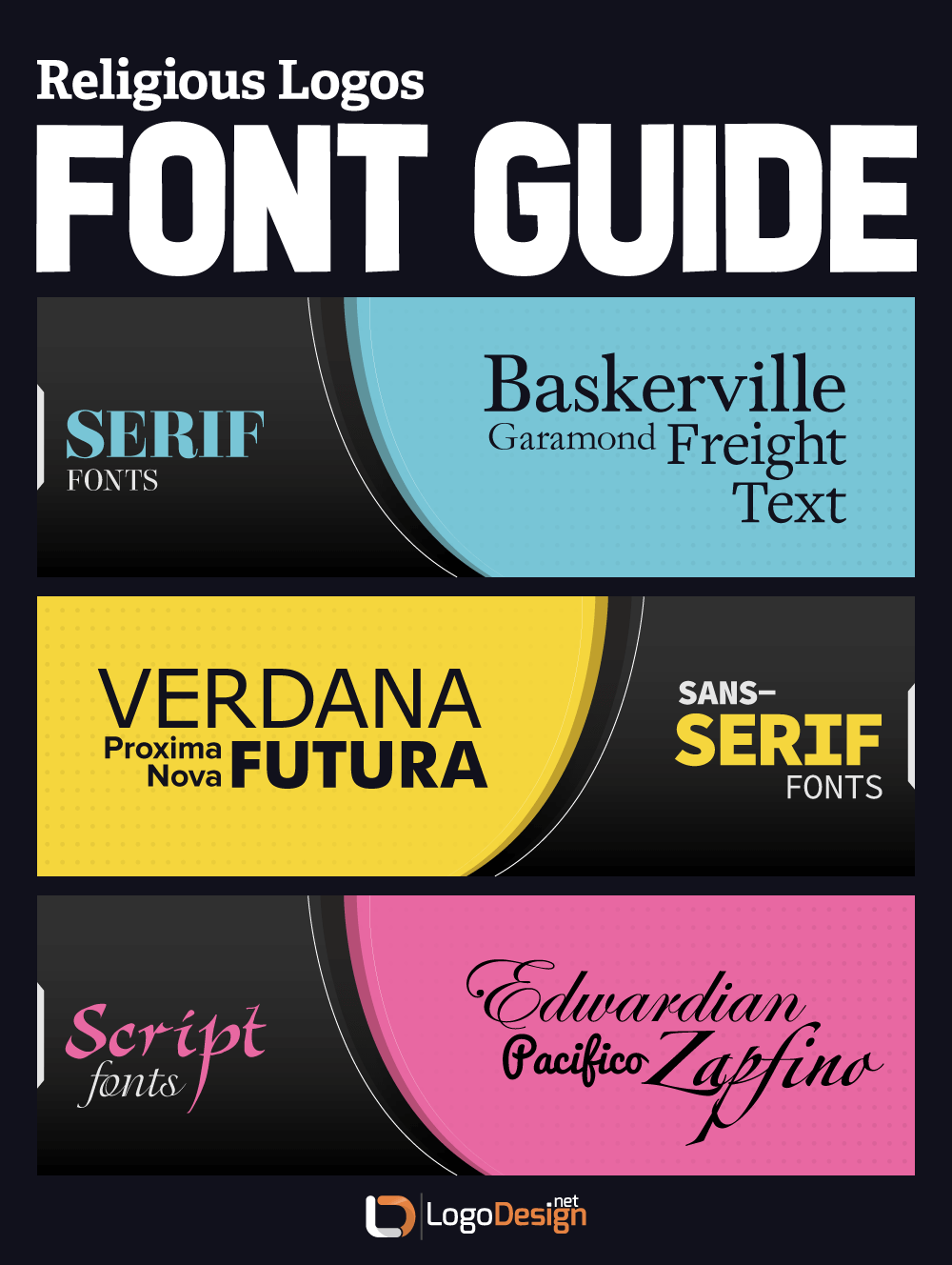 Religious Fonts Logos Guide